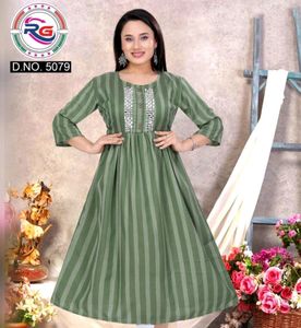 Anarkali Kurtis With Comfortable