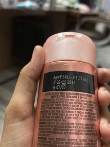 Lakme Peach Milk Sunscreen Moisturiser SPF 30