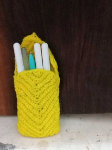 Yellow Pen Pouch
