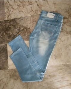 Light Blue Summer Jeans For Girls/Women