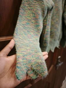 Cozy Marled Knit Sweater
