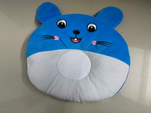 Cute Blue Mouse Baby Pillow