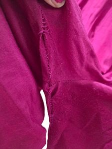 🎉Today only🎉Elegant Embroidered Magenta Kurta