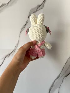 Handmade Crochet Bunny Plush Toy