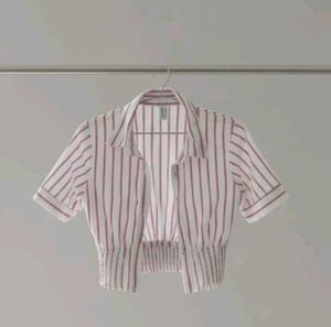 Striped Dress with Shrug (New)