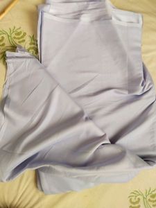 Lavender Crepe Saree