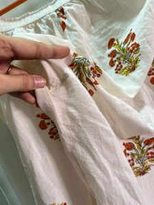 DIWLAI SALE!! Floral Print Anarkali Pant Dup