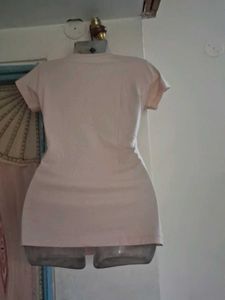 Pink Graphic Print T-Shirt
