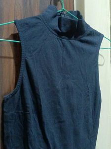 miss chase sleeveless Mock Neck Romper