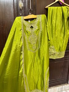 heavy Pakistani Zari work suit