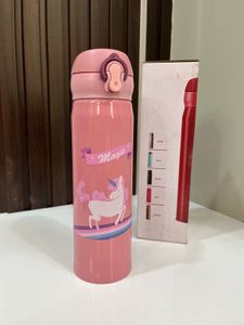 Cute Unicorn Steel Water Bottle