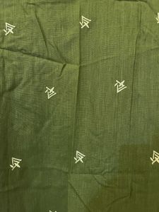 Men's Green Embroidered Kurta