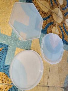 Resin Coaster Molds - Set of 3