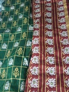 Elegant Silk Saree Set