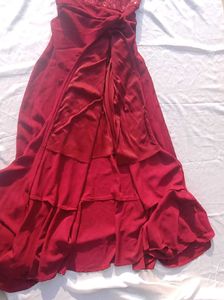 Stunning Red Sequin Party Dress