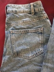 Ripped Denim Pants