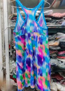 Bohemian Print Mini Dress