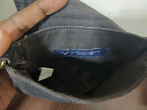 Authentic American Eagle Suede Sling Bag