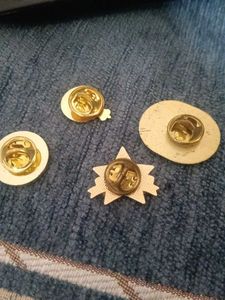 vintage collection lapel pins combo set ( 4 piece)