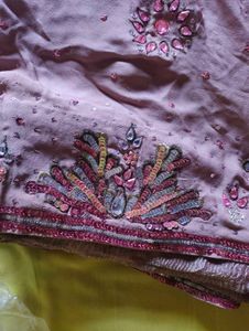Embellished Pink Ethnic Blouse