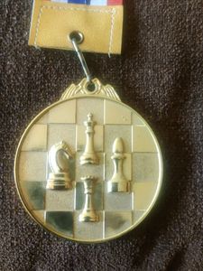 Champion Gold Medal For Chess ♟️♟️