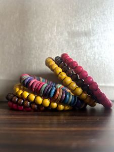 Boho Beaded Stretchable Bracelet