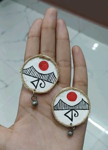Handmade Circular Earrings