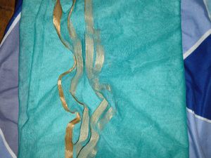 Full umbrella gown with dupatta,sleeve inner, and pant