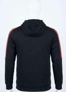 under Armour Men's Black &amp; Red Striped Hoodie