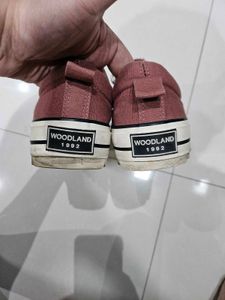 Cute Rose Pink Woodland Sneakers