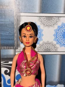 Doll in Traditional Lehenga With Jewellery