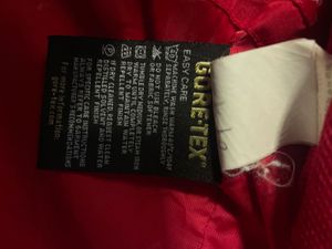 Bright Red Gore-Tex Hooded Jacket