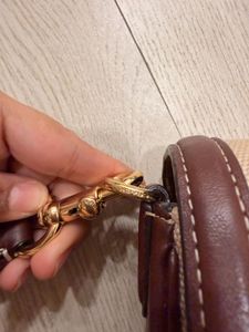 Original Coach Canvas &amp; Leather Crossbody Bag