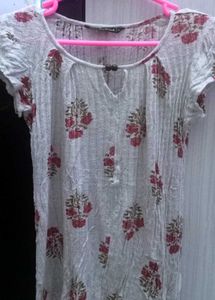 Floral Print Kurta for women