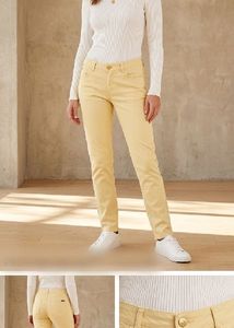 Stylish Yellow Chinos for Women