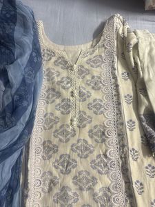 Elegant Printed Kurta Set with Dupatta
