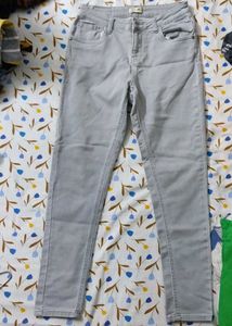 Light Grey Skinny Fit Jeans