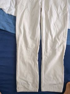 Men's Beige Straight fit jeans