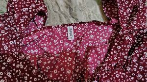 Chic Floral Print Midi Dress