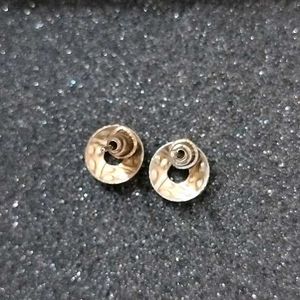 Elegant Gold Stud Earrings