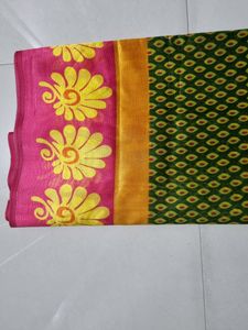 Women Casual Saree. Like New . Good Condition.