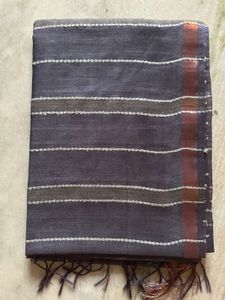 Brand New Elegant Striped Handloom saree