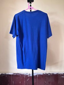 Vintage Blue Crew Neck T-Shirt