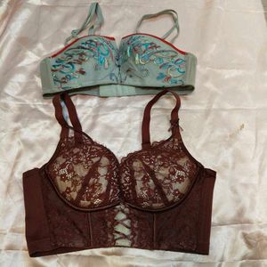 Lace &amp; Embroidery Bras Set