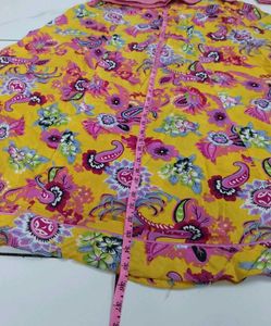 Vibrant Paisley Print Maxi Skirt