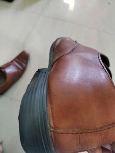 Brown Leather Formal Shoes