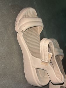 Cream Casual Sandals