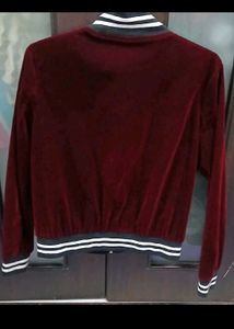 Velvet Bomber Jacket
