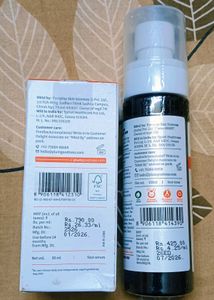 Plum Mandarin &amp; Vitamin C Skincare Combo - Toner &amp;