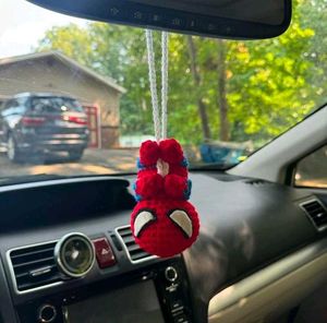 Handmade Spiderman Car keychain 🧿